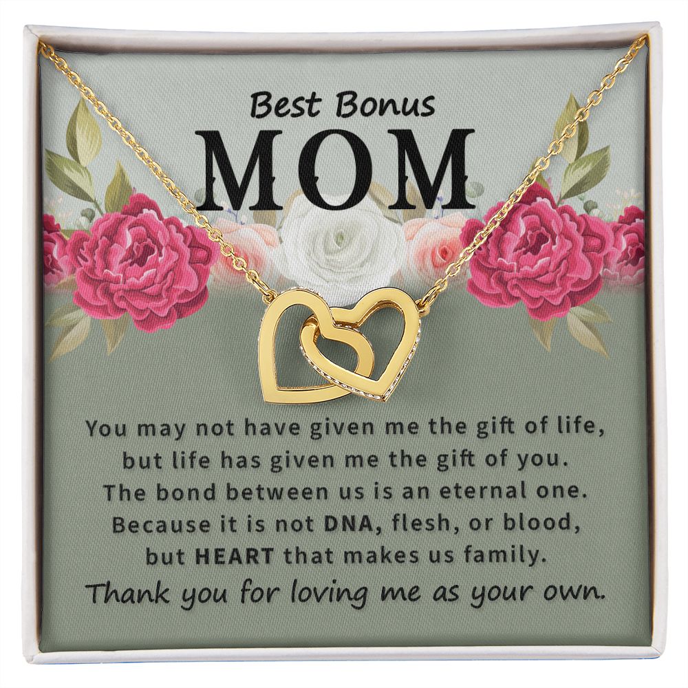 Best Bonus Mom You May Not Have Inseparable Necklace-Express Your Love Gifts