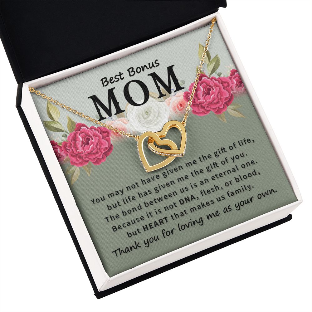 Best Bonus Mom You May Not Have Inseparable Necklace-Express Your Love Gifts