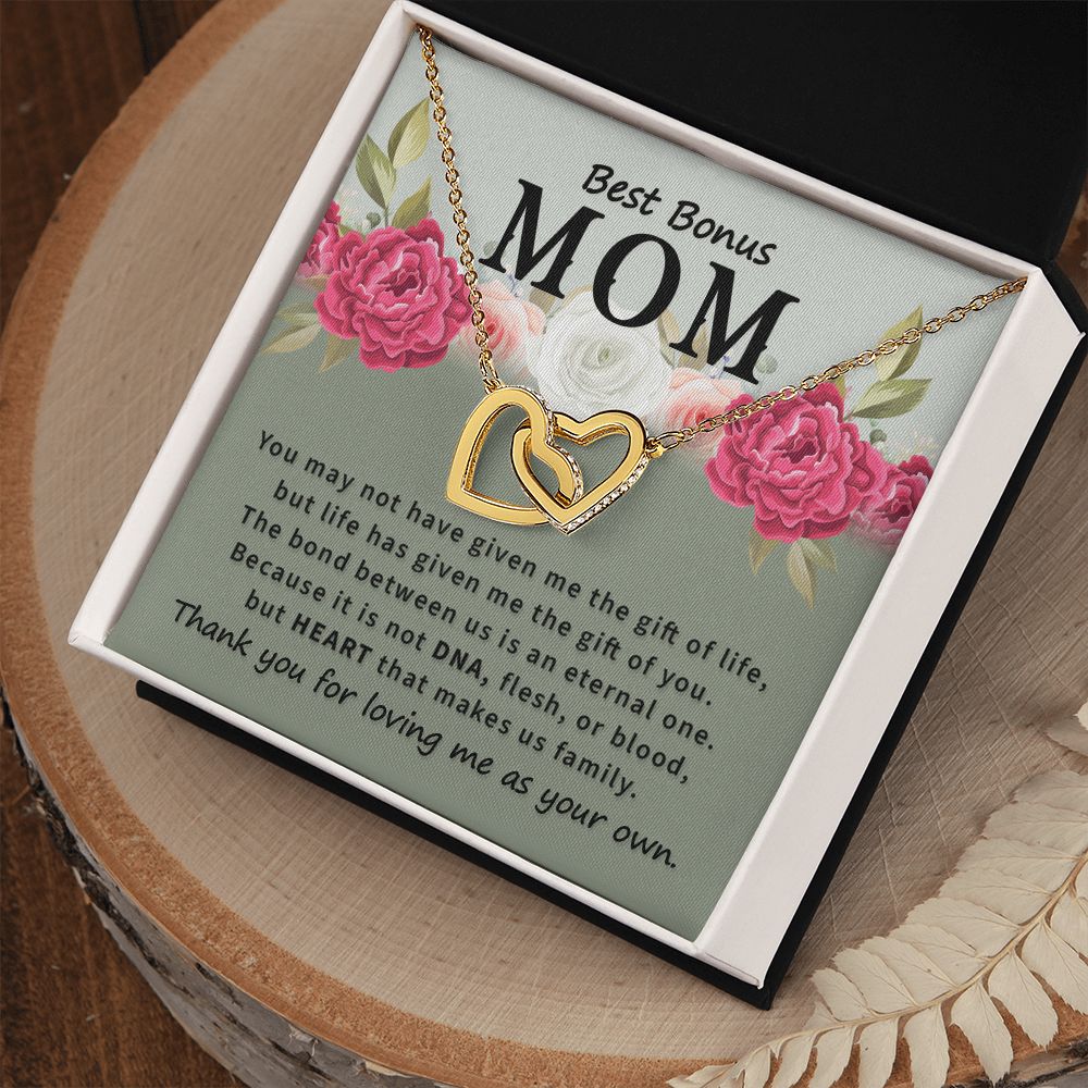 Best Bonus Mom You May Not Have Inseparable Necklace-Express Your Love Gifts