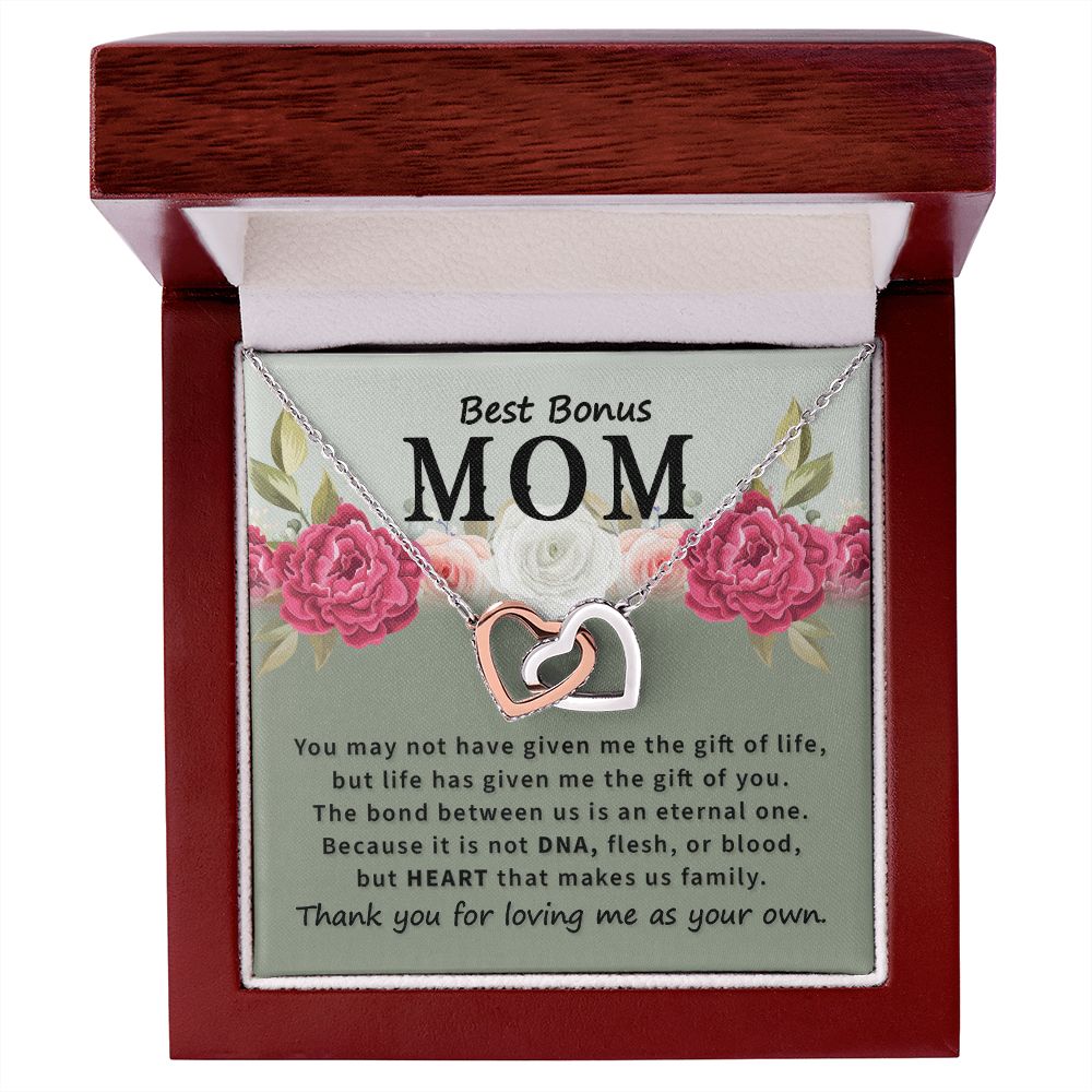 Best Bonus Mom You May Not Have Inseparable Necklace-Express Your Love Gifts