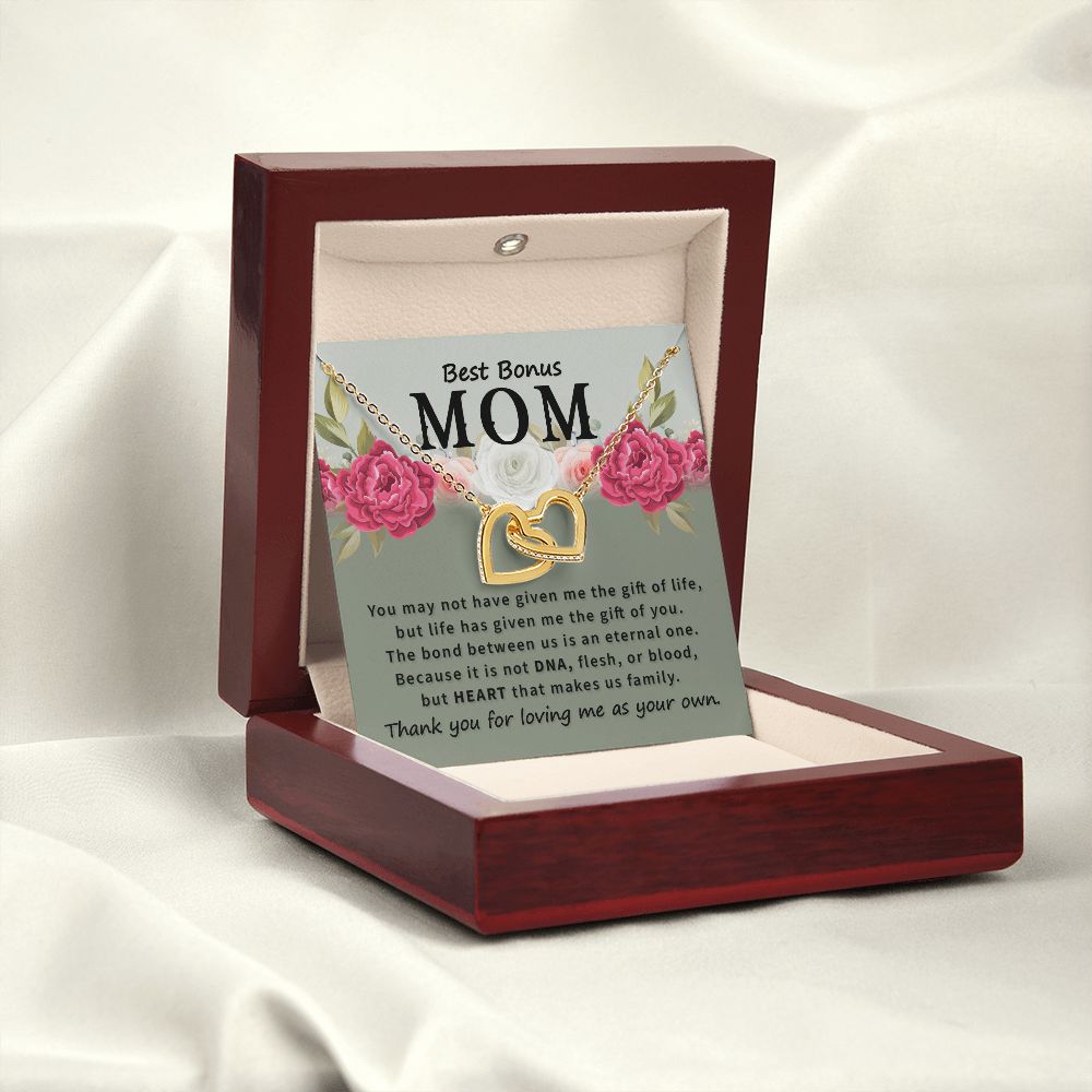 Best Bonus Mom You May Not Have Inseparable Necklace-Express Your Love Gifts