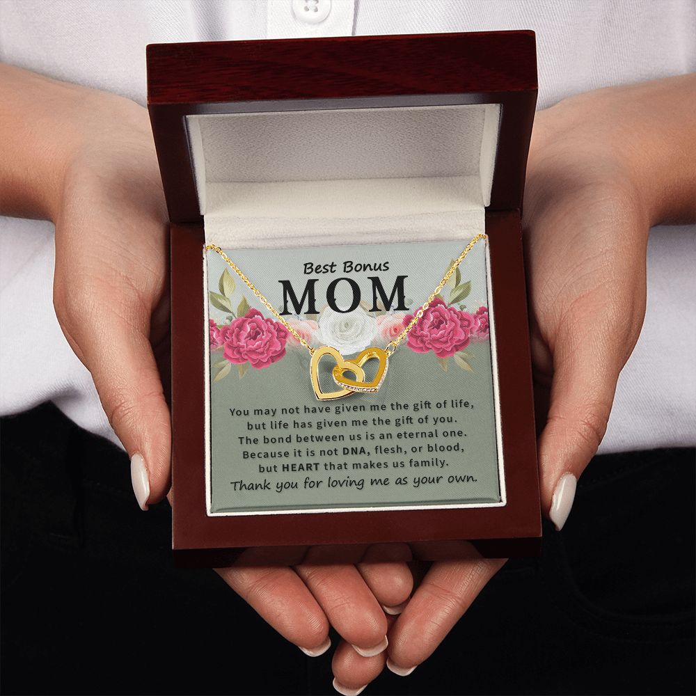 Best Bonus Mom You May Not Have Inseparable Necklace-Express Your Love Gifts