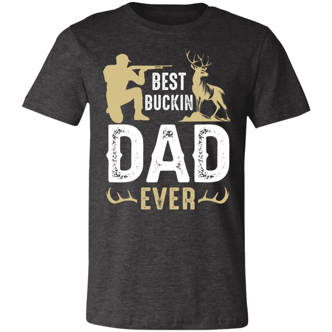 Best Buckin' Daddy Hunter Gift T-Shirt-Express Your Love Gifts