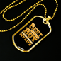 Best Buy of My Life Crypto Necklace Stainless Steel or 18k Gold Dog Tag 24" Chain-Express Your Love Gifts