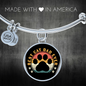Best Cat Dad Bracelet Stainless Steel or 18k Gold Circle Bangle-Express Your Love Gifts
