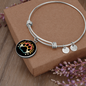 Best Cat Dad Bracelet Stainless Steel or 18k Gold Circle Bangle-Express Your Love Gifts