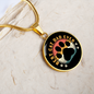 Best Cat Dad Ever Circle Necklace Stainless Steel or 18k Gold 18-22-Express Your Love Gifts