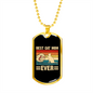 Best Cat Mom Necklace Stainless Steel or 18k Gold Dog Tag 24" Chain-Express Your Love Gifts