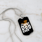 Best Dog Ever Necklace Stainless Steel or 18k Gold Dog Tag 24" Chain-Express Your Love Gifts