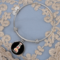 Best Dog Mom Bracelet Stainless Steel or 18k Gold Circle Bangle-Express Your Love Gifts