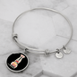 Best Dog Mom Bracelet Stainless Steel or 18k Gold Circle Bangle-Express Your Love Gifts