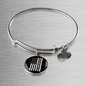 Best Dog Mom Ever Flag Bracelet Stainless Steel or 18k Gold Circle Bangle-Express Your Love Gifts