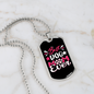 Best Dog Mom Ever Necklace Stainless Steel or 18k Gold Dog Tag 24" Chain-Express Your Love Gifts