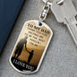 Best I Can Be Dog Tag Pendant Keychain Stainless Steel or 18k Gold-Express Your Love Gifts