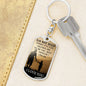 Best I Can Be Dog Tag Pendant Keychain Stainless Steel or 18k Gold-Express Your Love Gifts