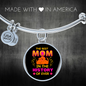 best mom dog Bracelet Stainless Steel or 18k Gold Circle Bangle-Express Your Love Gifts