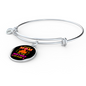 best mom dog Bracelet Stainless Steel or 18k Gold Circle Bangle-Express Your Love Gifts