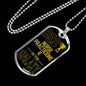 Best Nurse Practicioner In The Galaxy Necklace Stainless Steel or 18k Gold Dog Tag w 24"-Express Your Love Gifts