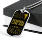 Best Personal Care Aide In The Galaxy Necklace Stainless Steel or 18k Gold Dog Tag w 24"-Express Your Love Gifts