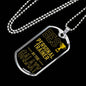 Best Personal Trainer In The Galaxy Necklace Stainless Steel or 18k Gold Dog Tag w 24"-Express Your Love Gifts