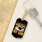 Best Son Hunter'S Keychain Gift Stainless Steel or 18k Gold Dog Tag Keyring-Express Your Love Gifts