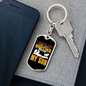 Best Son Hunter'S Keychain Gift Stainless Steel or 18k Gold Dog Tag Keyring-Express Your Love Gifts