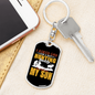 Best Son Hunter'S Keychain Gift Stainless Steel or 18k Gold Dog Tag Keyring-Express Your Love Gifts