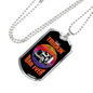 Best Truckin' Dad Ever Dog Tag Stainless Steel or 18k Gold 24" Chain-Express Your Love Gifts