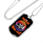 Best Truckin' Mom Ever Dog Tag Stainless Steel or 18k Gold 24" Chain-Express Your Love Gifts