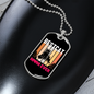 Bestcat Mom Ever Necklace Stainless Steel or 18k Gold Dog Tag 24" Chain-Express Your Love Gifts