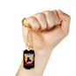 Bestcat Mom Ever Necklace Stainless Steel or 18k Gold Dog Tag 24" Chain-Express Your Love Gifts