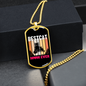 Bestcat Mom Ever Necklace Stainless Steel or 18k Gold Dog Tag 24" Chain-Express Your Love Gifts