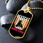 Bestcat Mom Ever Necklace Stainless Steel or 18k Gold Dog Tag 24" Chain-Express Your Love Gifts