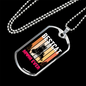 Bestcat Mom Ever Necklace Stainless Steel or 18k Gold Dog Tag 24" Chain-Express Your Love Gifts