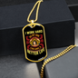 Better Life Necklace Stainless Steel or 18k Gold Dog Tag 24" Chain-Express Your Love Gifts
