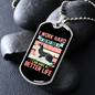 Better Life Pink Necklace Stainless Steel or 18k Gold Dog Tag 24" Chain-Express Your Love Gifts
