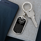 Biker'S Prayer Angel Wings Bike Swivel Keychain Dog Tag Stainless Steel or 18k Gold-Express Your Love Gifts