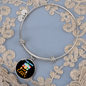 Bingo And Cats Bracelet Stainless Steel or 18k Gold Circle Bangle-Express Your Love Gifts