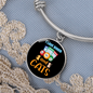 Bingo And Cats Bracelet Stainless Steel or 18k Gold Circle Bangle-Express Your Love Gifts