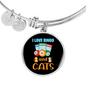 Bingo And Cats Bracelet Stainless Steel or 18k Gold Circle Bangle-Express Your Love Gifts