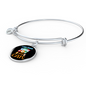 Bingo And Cats Bracelet Stainless Steel or 18k Gold Circle Bangle-Express Your Love Gifts