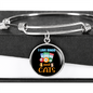 Bingo And Cats Bracelet Stainless Steel or 18k Gold Circle Bangle-Express Your Love Gifts
