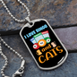 Bingo And Cats Necklace Stainless Steel or 18k Gold Dog Tag 24" Chain-Express Your Love Gifts