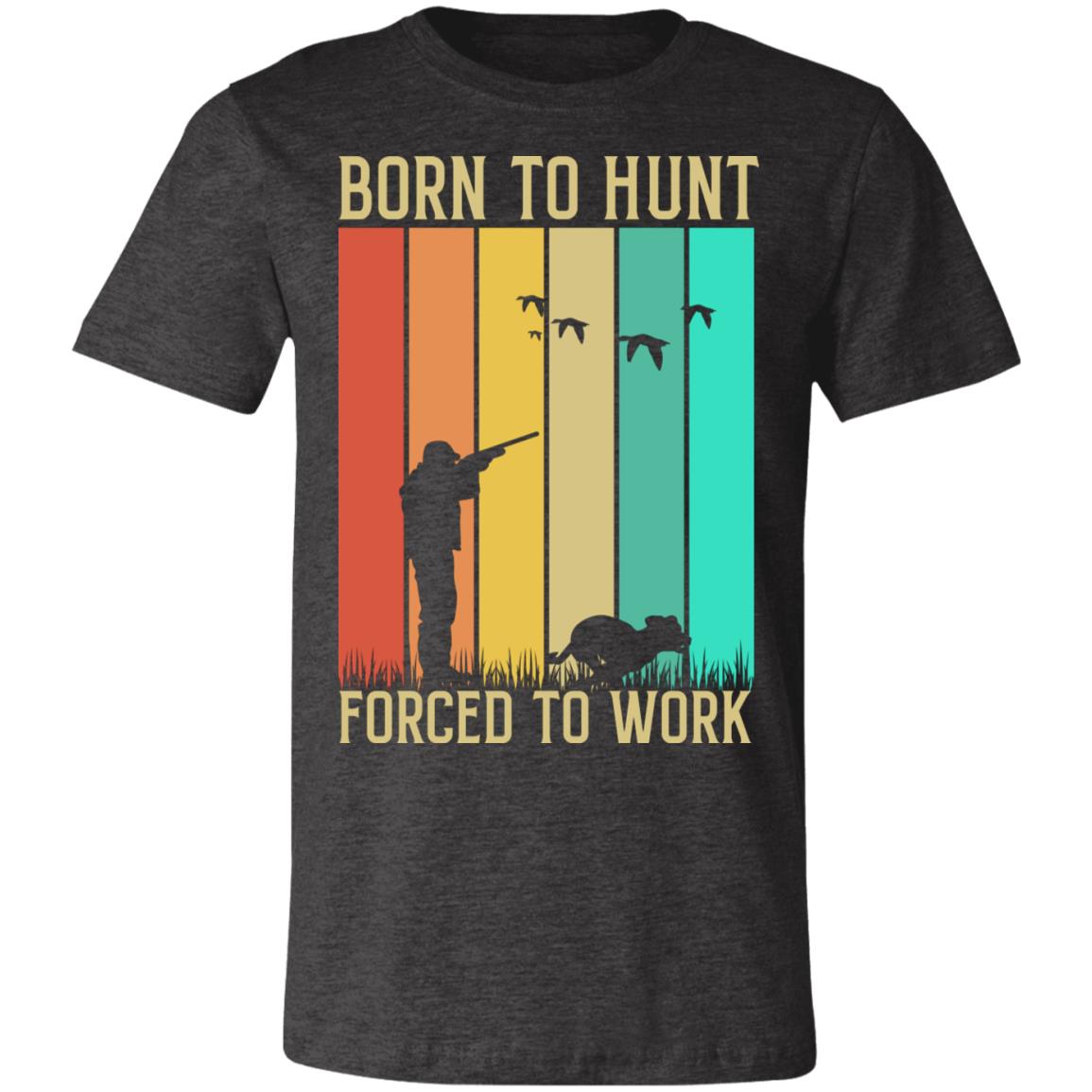 Birds Born to Hunt Hunter Gift T-Shirt-Express Your Love Gifts