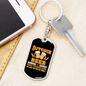 Bitcoin Beer Crypto Keychain Stainless Steel or 18k Gold Dog Tag Keyring-Express Your Love Gifts