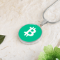 Bitcoin Cash BCH Circle Necklace Stainless Steel or 18k Gold 18-22"-Express Your Love Gifts
