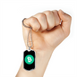 Bitcoin Cash BCH Crypto Necklace Stainless Steel or 18k Gold Dog Tag 24" Chain-Express Your Love Gifts