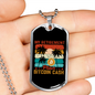 Bitcoin Cash Crypto Necklace Stainless Steel or 18k Gold Dog Tag 24" Chain-Express Your Love Gifts