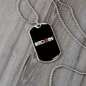 Bitcoin Crypto Necklace Stainless Steel or 18k Gold Dog Tag 24" Chain-Express Your Love Gifts