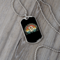 Bitcoin Currency Hundredaire Crypto Necklace Stainless Steel or 18k Gold Dog Tag 24" Chain-Express Your Love Gifts